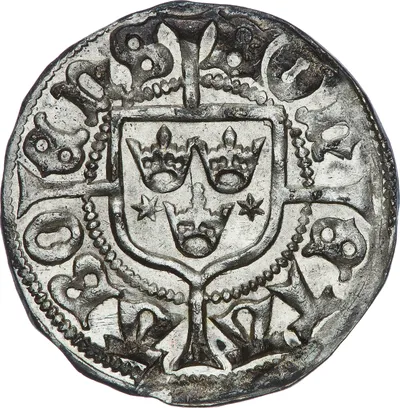 1 örtug, Åbo, Bonde, Karl Knutsson , 1450