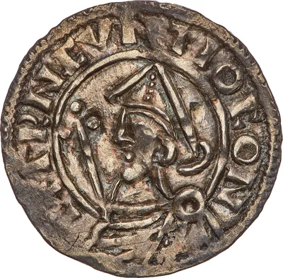  penning, Sigtuna, Anund Jakob, 1020