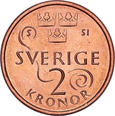 2 kronor, Carl XVI Gustaf, 2016