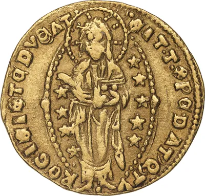  zecchino, Venedig, Celci, Lorenzo, 1361
